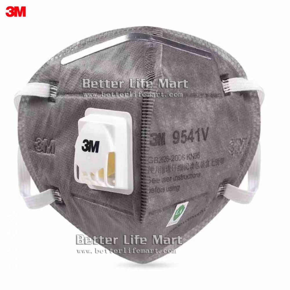 3M 9541V KN95 Respirator Face Mask 10PCS